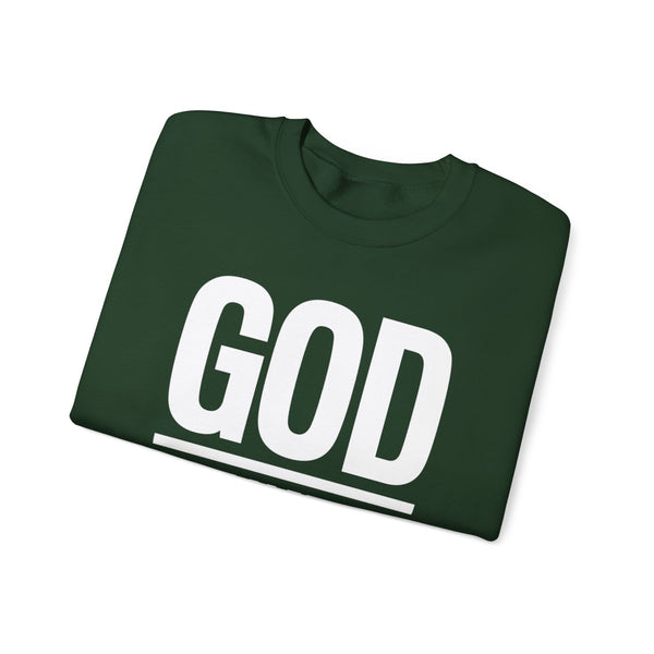 Lions Not Sheep "God's Nation" Unisex Crewneck Sweatshirt