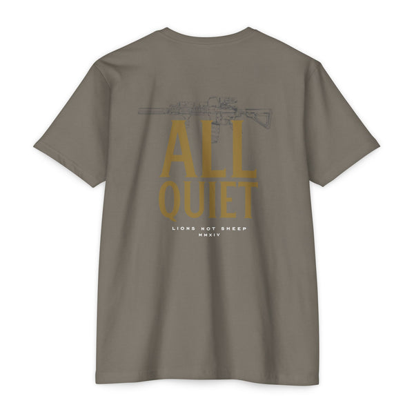 Lions Not Sheep "All Quiet" Tee