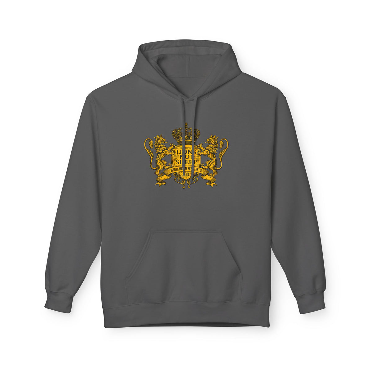 Lions Not Sheep "Coat of Arms" Softstyle Fleece Hoodie