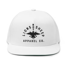 Lions Not Sheep "Vintage Eagle" Flat Bill Hat - Light Version Old