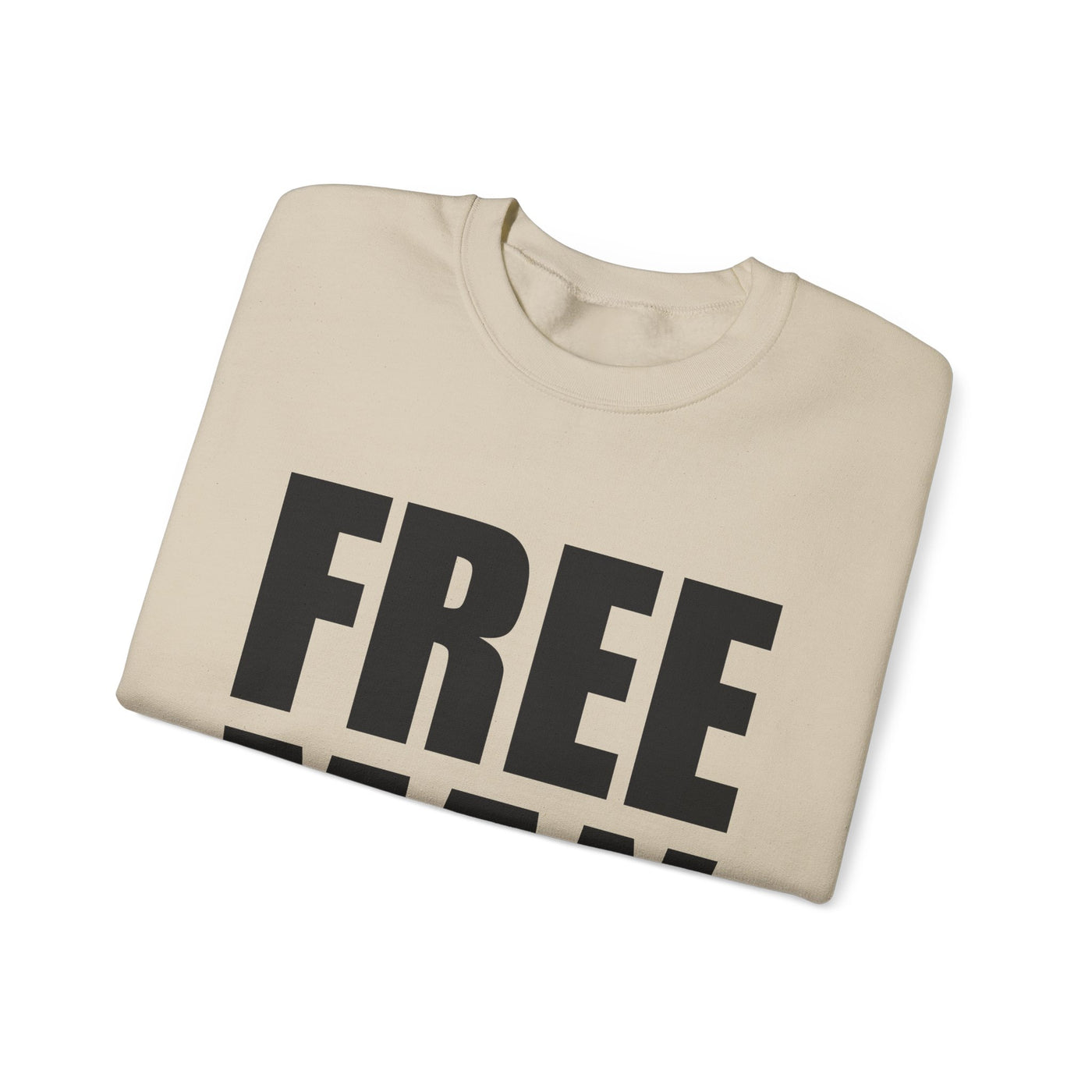 Lions Not Sheep "Free Man" Unisex Crewneck Sweatshirt