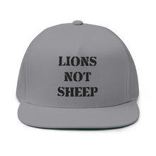 Lions Not Sheep "OG" Flat Bill Hat - Light Version Old