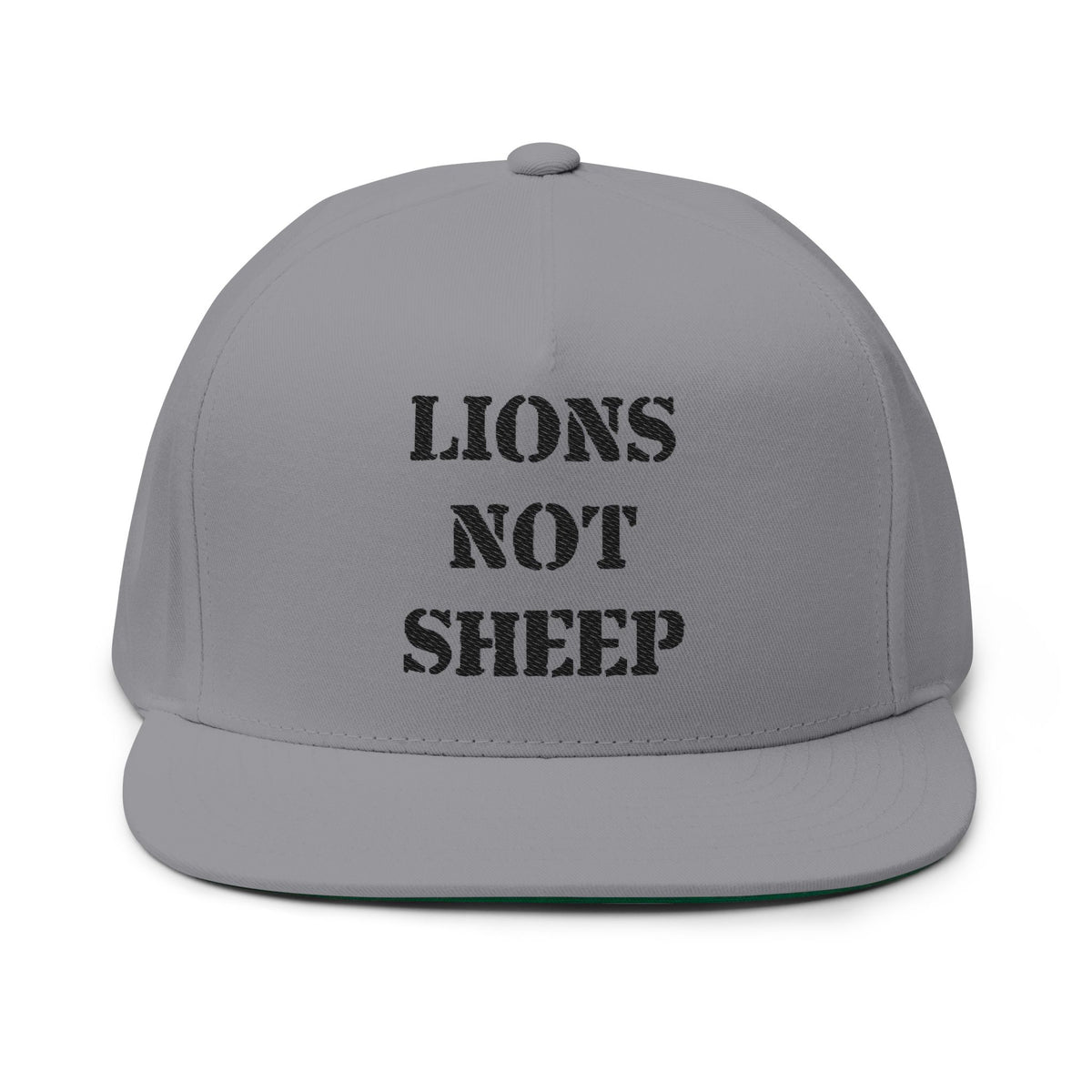 Lions Not Sheep &quot;OG&quot; Flat Bill Hat - Light Version