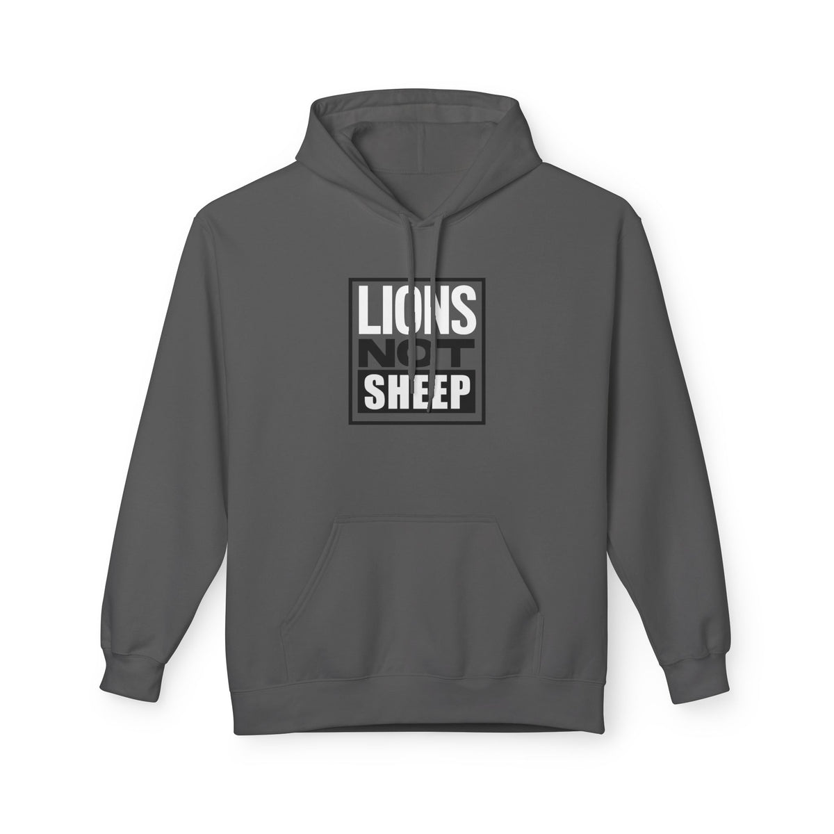 Lions Not Sheep "Street" Softstyle Fleece Hoodie