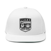 Lions Not Sheep "Crest" Flat Bill Hat - Light Version Old