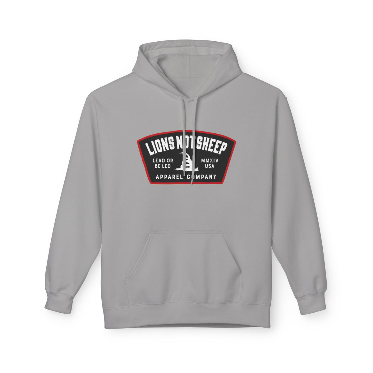 Lions Not Sheep "Lead From the Front" Softstyle Fleece Hoodie