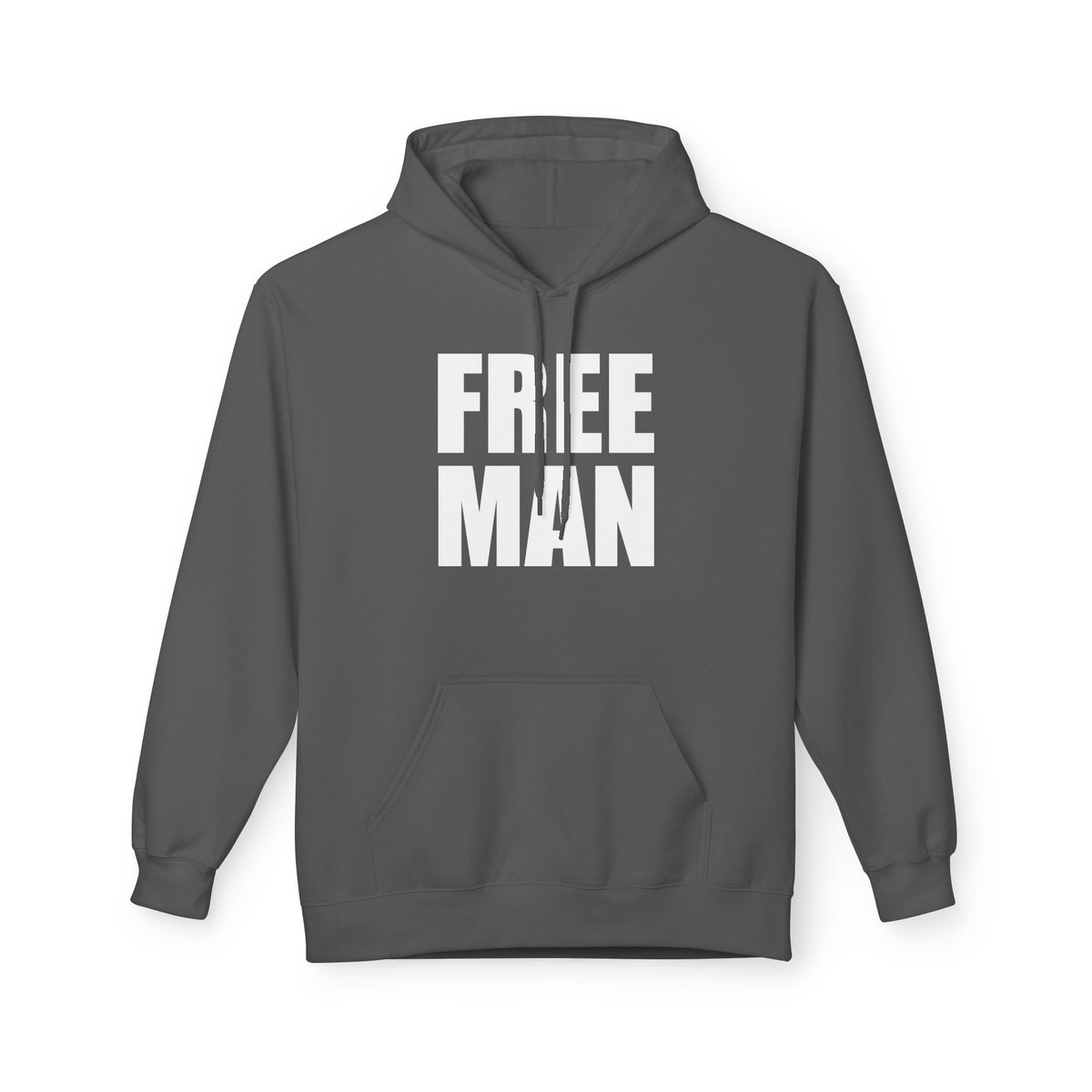 Lions Not Sheep "Free Man" Softstyle Fleece Hoodie