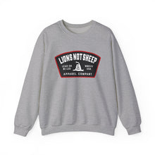Lions Not Sheep "Lead From the Front" Unisex Crewneck Sweatshirt