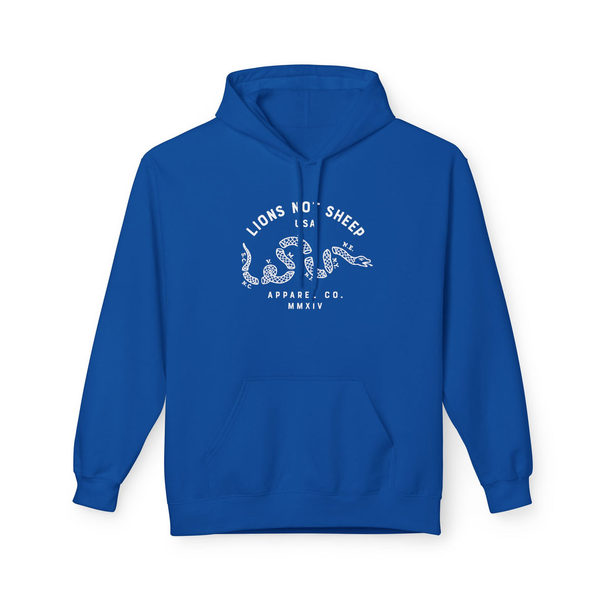 Lions Not Sheep "Vintage Snake" Softstyle Fleece Hoodie