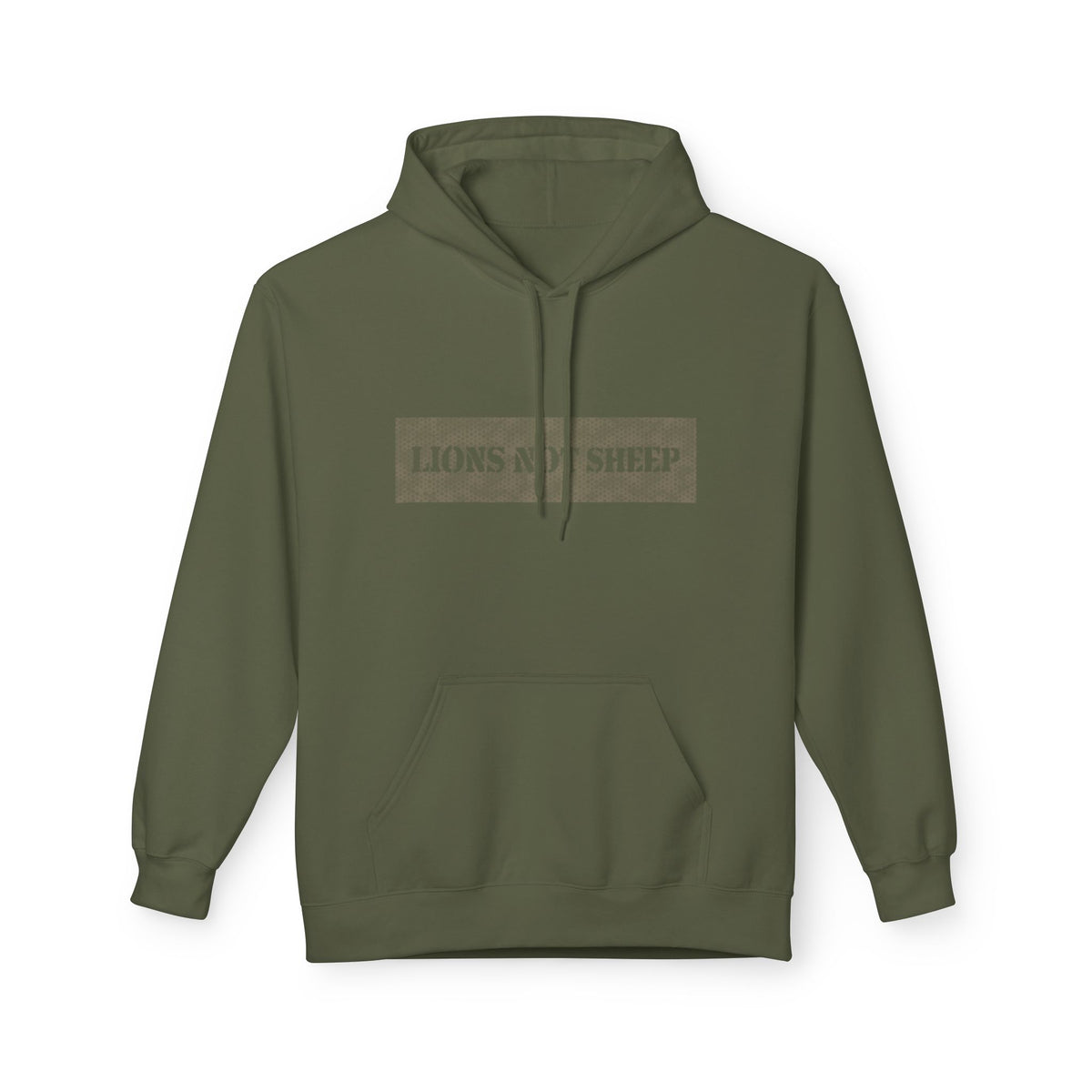 Lions Not Sheep "Gunner" Softstyle Fleece Hoodie