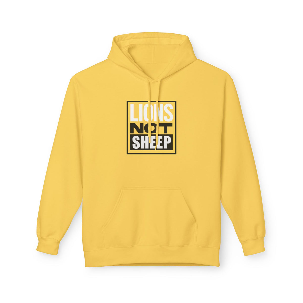 Lions Not Sheep "Street" Softstyle Fleece Hoodie