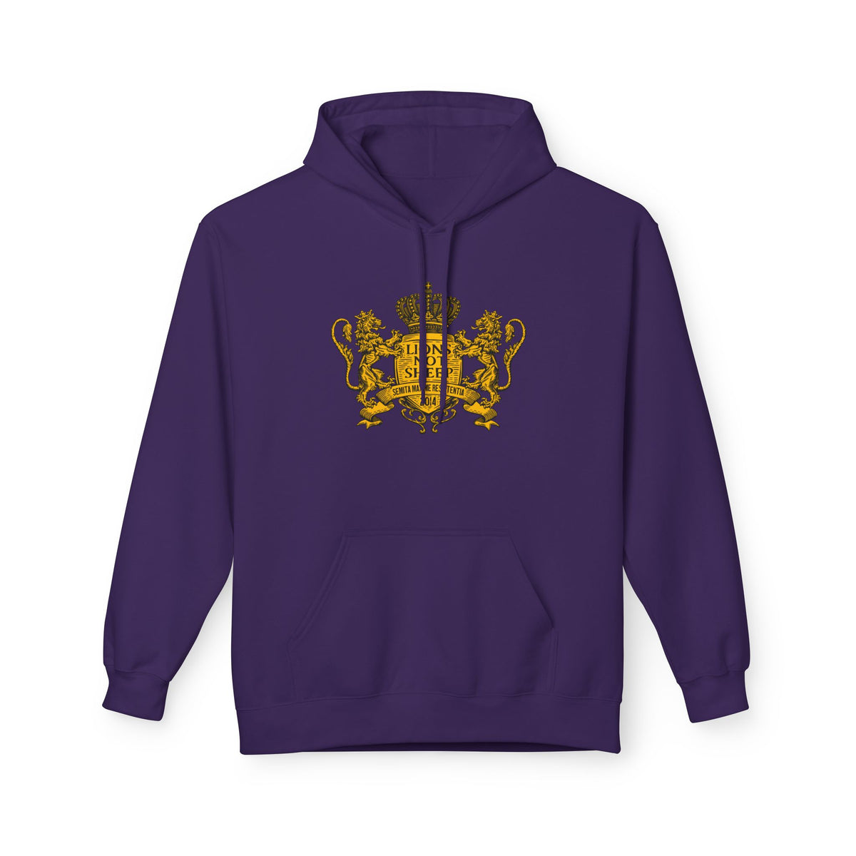 Lions Not Sheep "Coat of Arms" Softstyle Fleece Hoodie