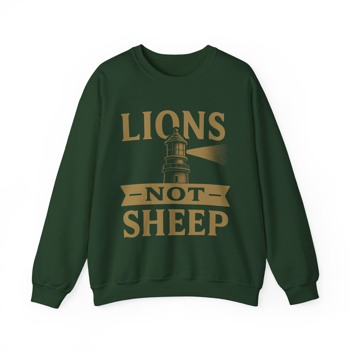 Lions Not Sheep "Watchtower" Unisex Crewneck Sweatshirt