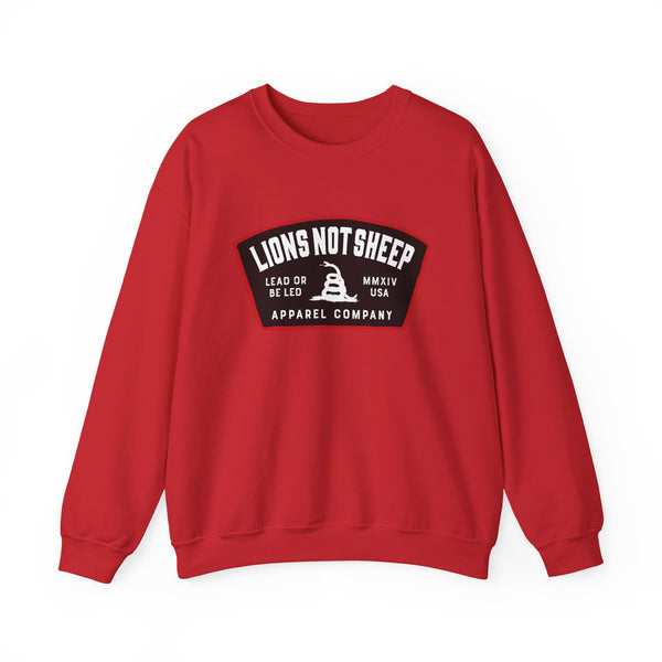 Lions Not Sheep "Lead From the Front" Unisex Crewneck Sweatshirt