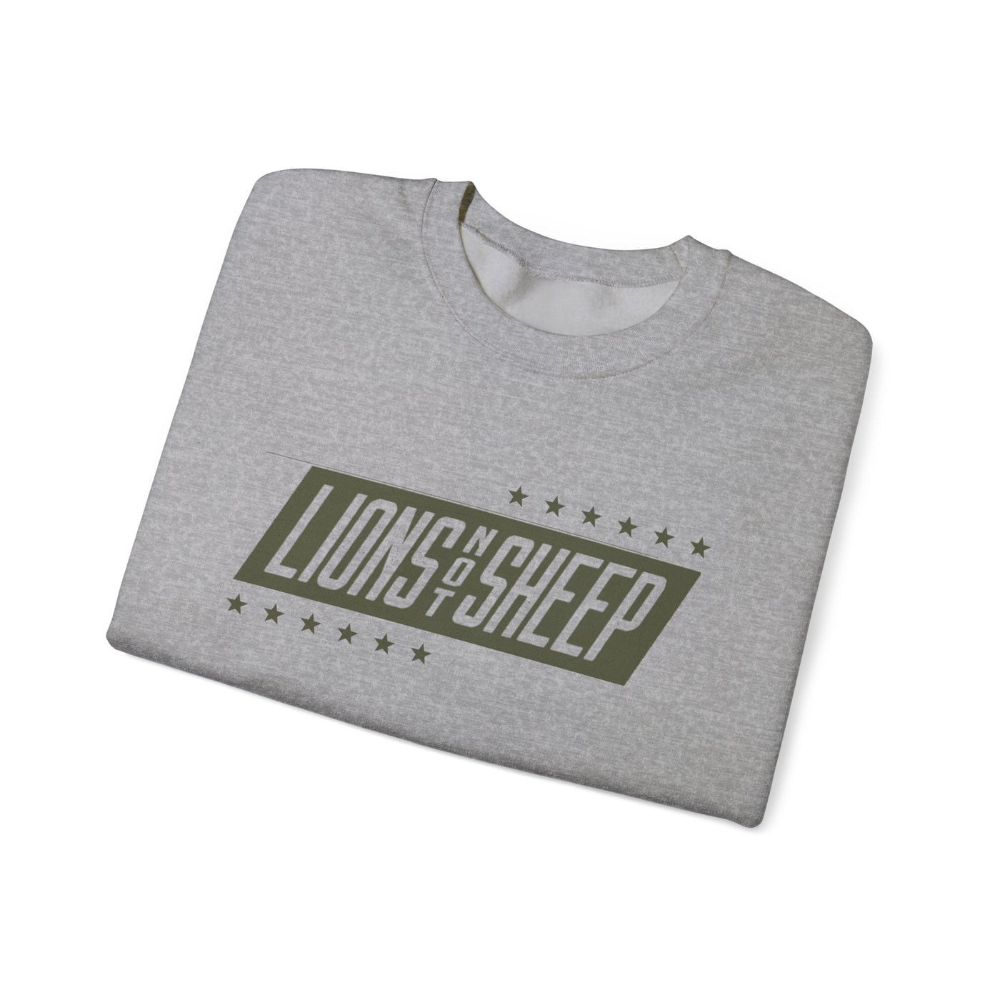 Lions Not Sheep "Brigade" Unisex Crewneck Sweatshirt