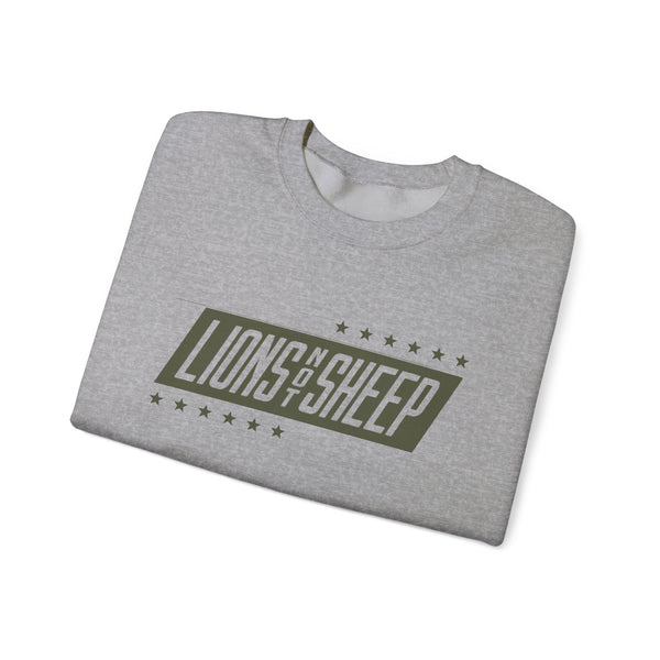 Lions Not Sheep "Brigade" Unisex Crewneck Sweatshirt