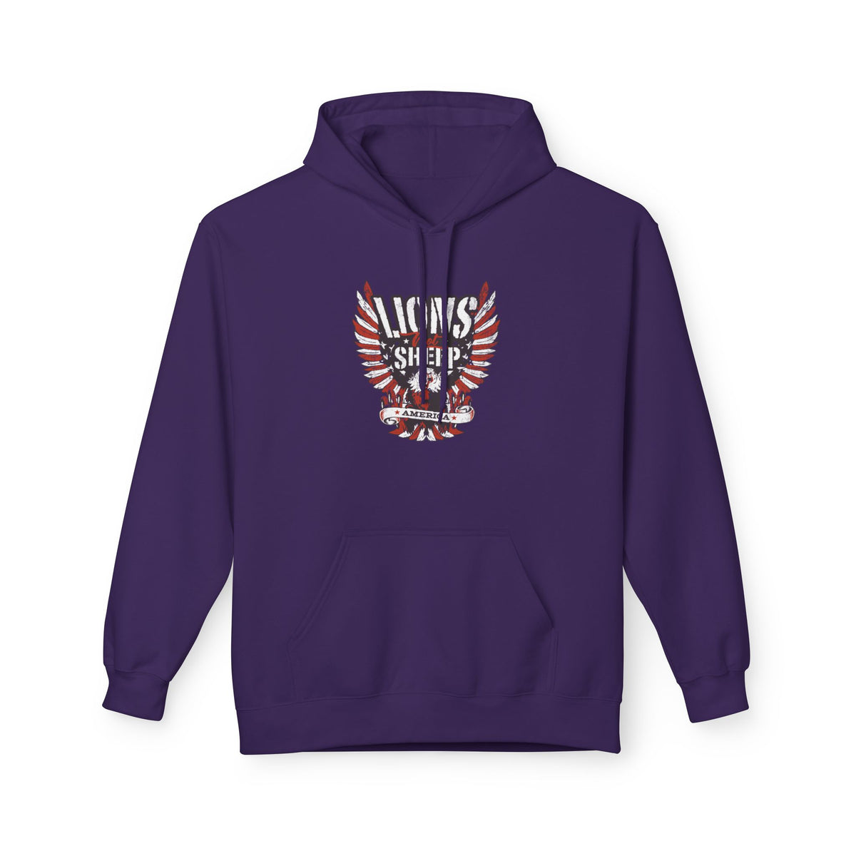 Lions Not Sheep "America" Softstyle Fleece Hoodie