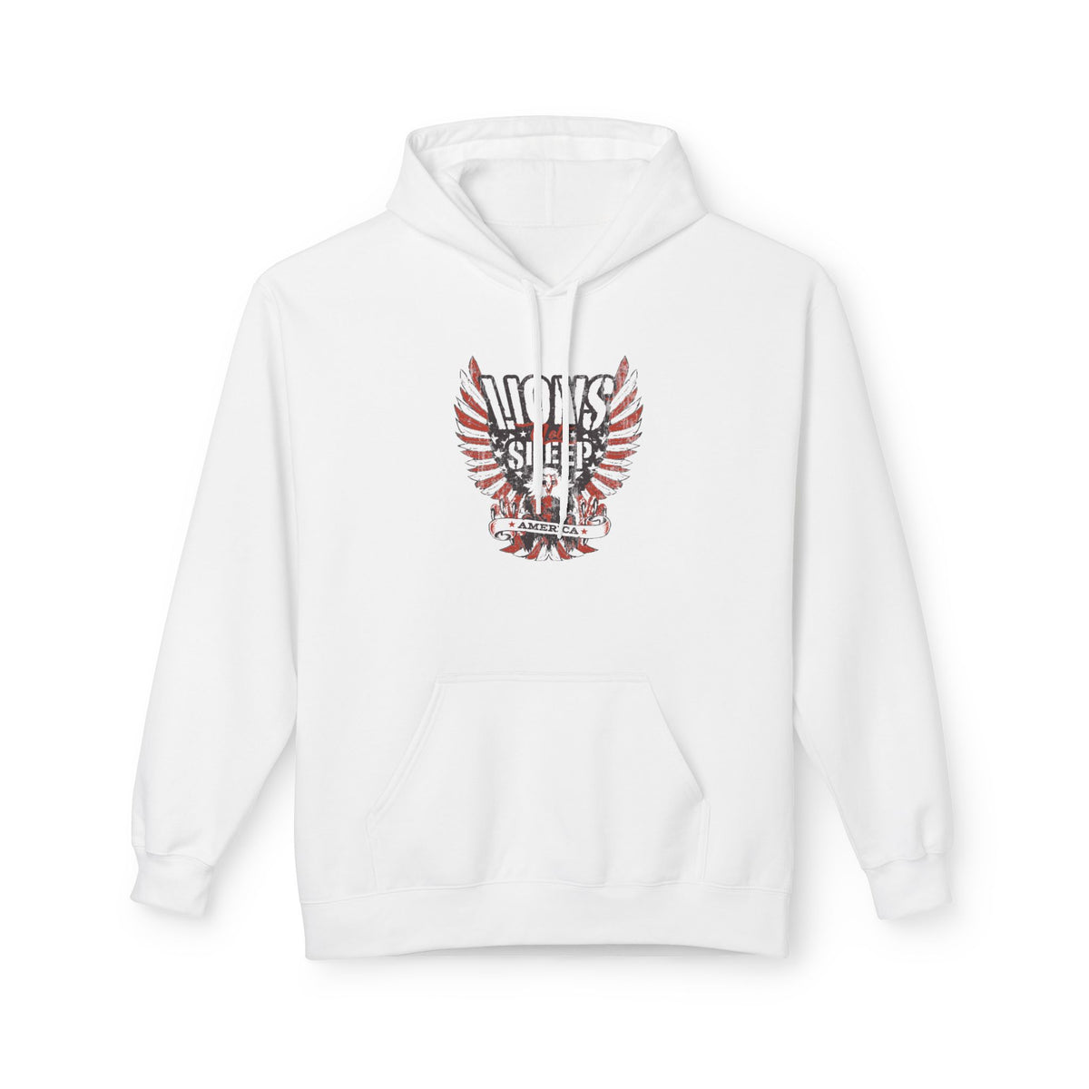 Lions Not Sheep "America" Softstyle Fleece Hoodie