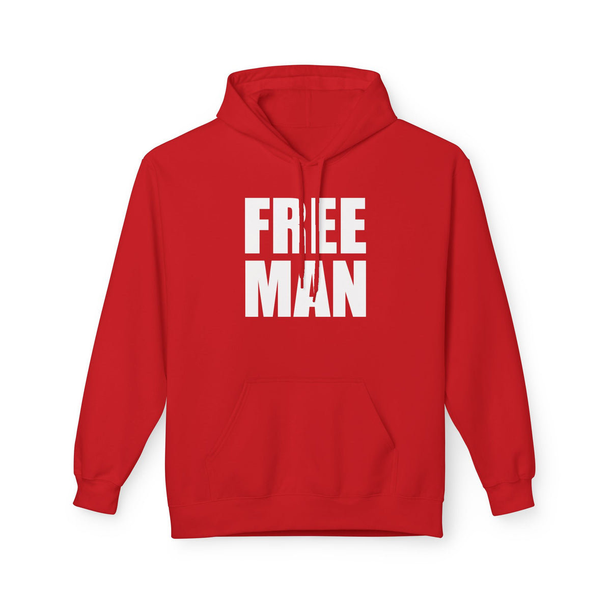 Lions Not Sheep "Free Man" Softstyle Fleece Hoodie