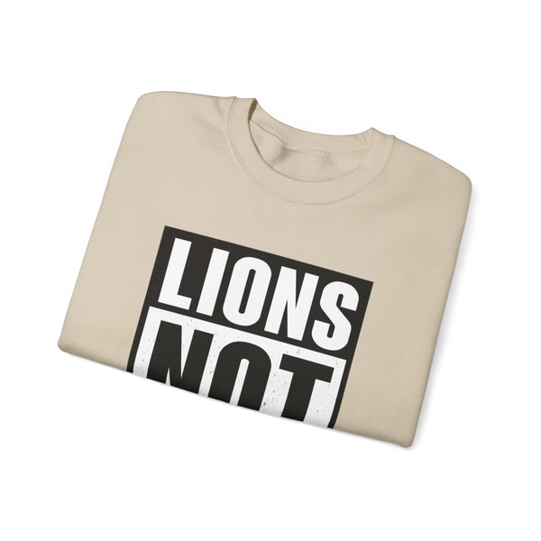 Lions Not Sheep "Straight Outta" Unisex Crewneck Sweatshirt