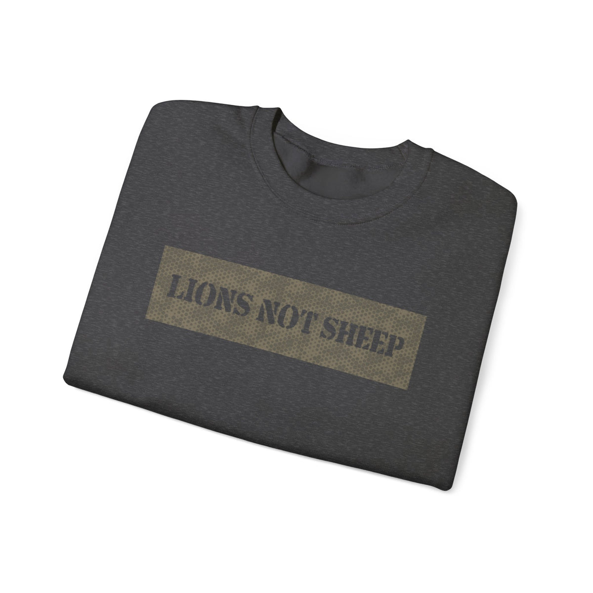 Lions Not Sheep "Gunner" Unisex Crewneck Sweatshirt