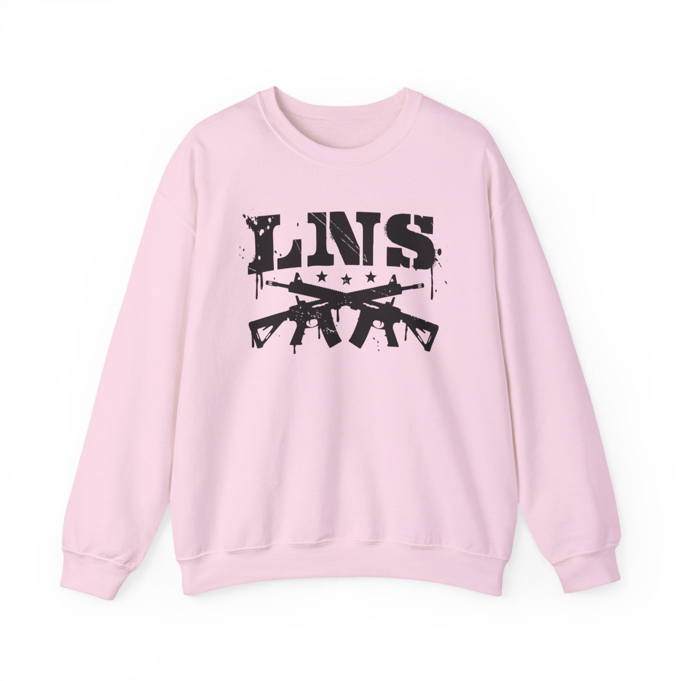 Lions Not Sheep "Crossed Guns" Unisex Crewneck Sweatshirt