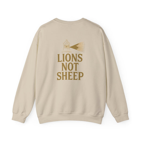 Lions Not Sheep "Watchtower" Unisex Crewneck Sweatshirt