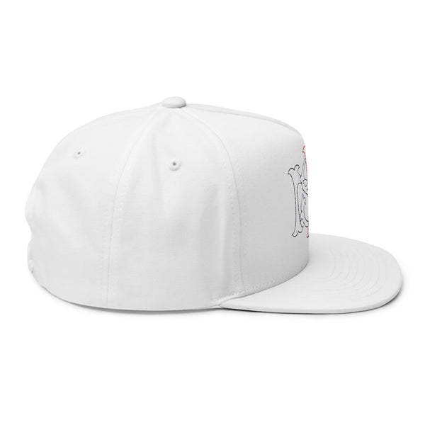 Lions Not Sheep "Yankee" Flat Bill Hat - Light Version Old