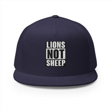 Lions Not Sheep "Straight Outta" 5 Panel Trucker Hat Old