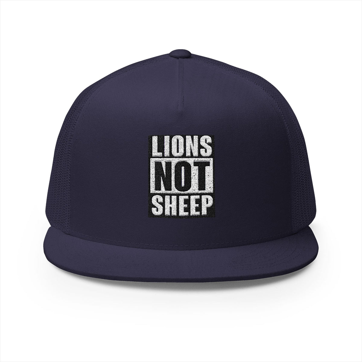Lions Not Sheep &quot;Straight Outta&quot; 5 Panel Trucker Hat