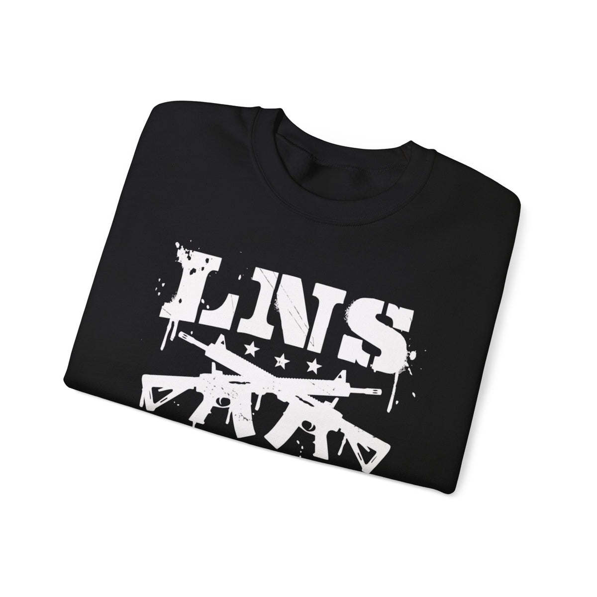Lions Not Sheep "Crossed Guns" Unisex Crewneck Sweatshirt