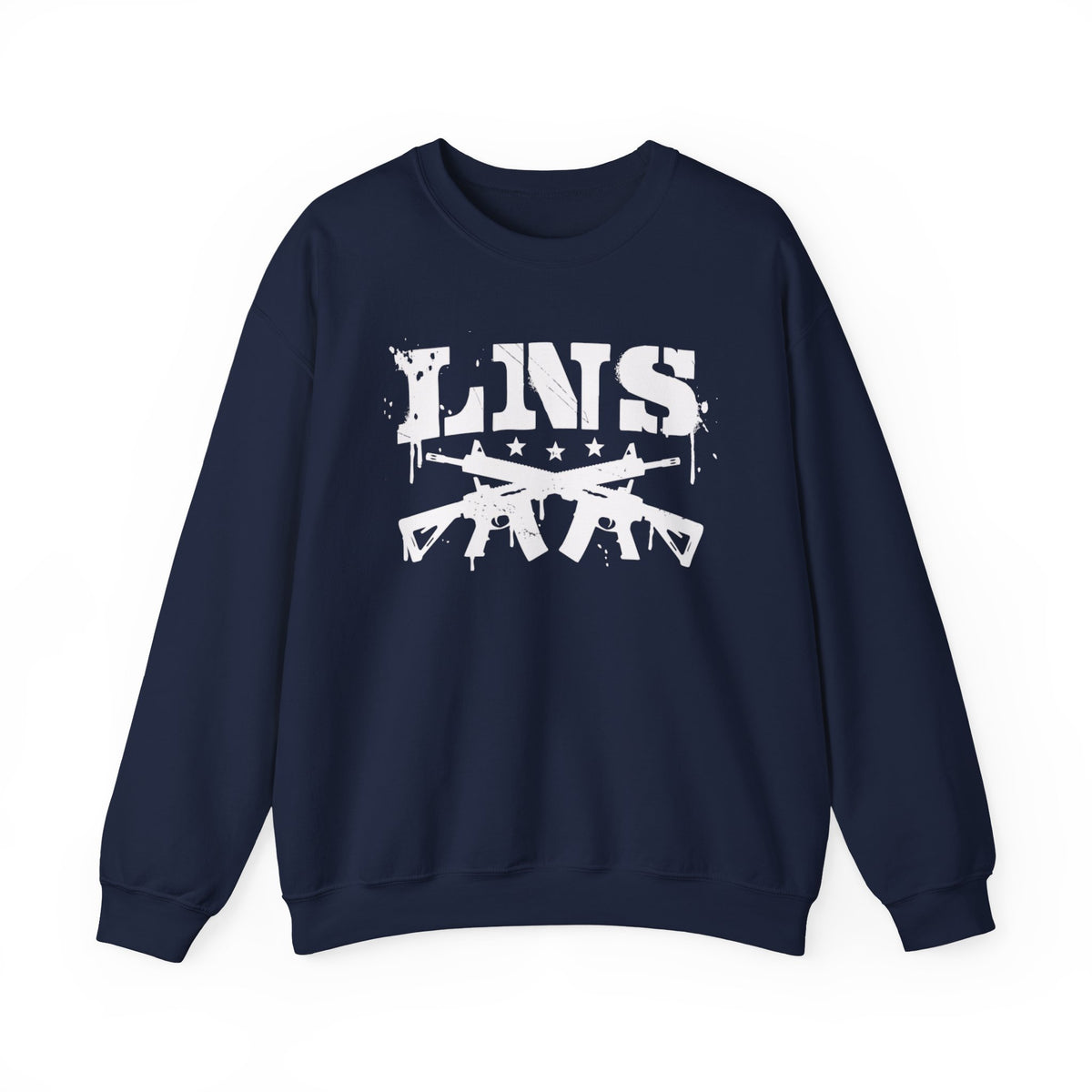 Lions Not Sheep "Crossed Guns" Unisex Crewneck Sweatshirt