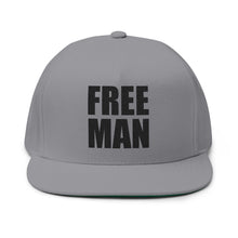 Lions Not Sheep "Free Man" Flat Bill Hat - Light Version Old