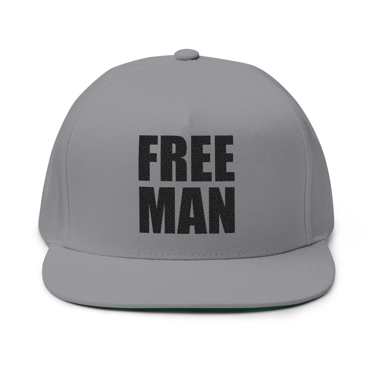 Lions Not Sheep &quot;Free Man&quot; Flat Bill Hat - Light Version