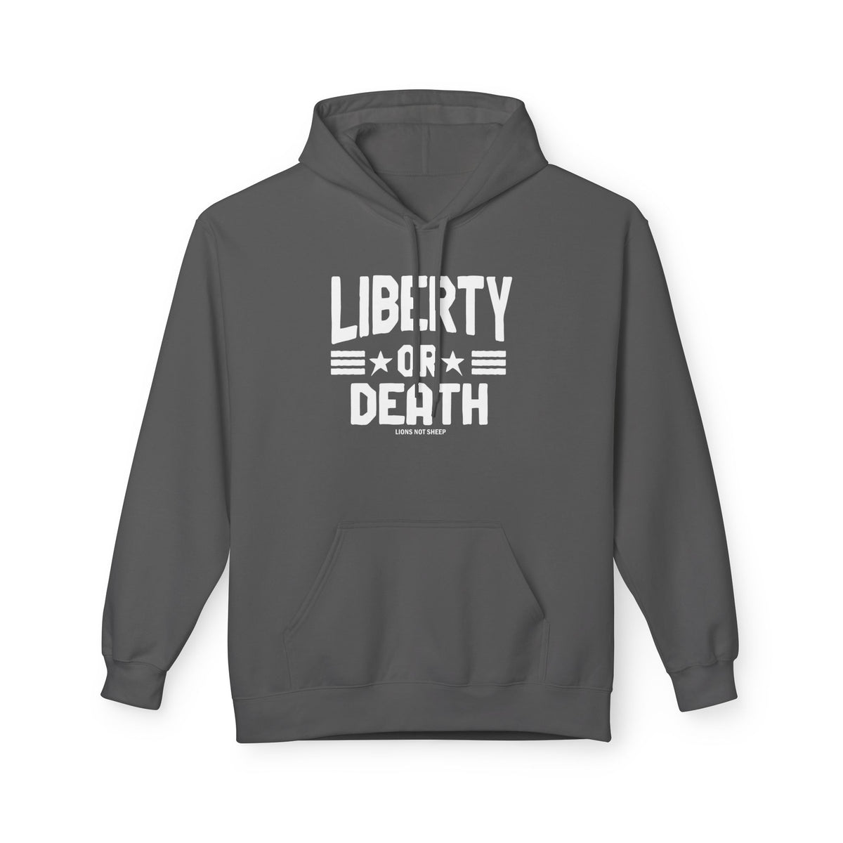 Lions Not Sheep "Liberty or Death" Softstyle Fleece Hoodie