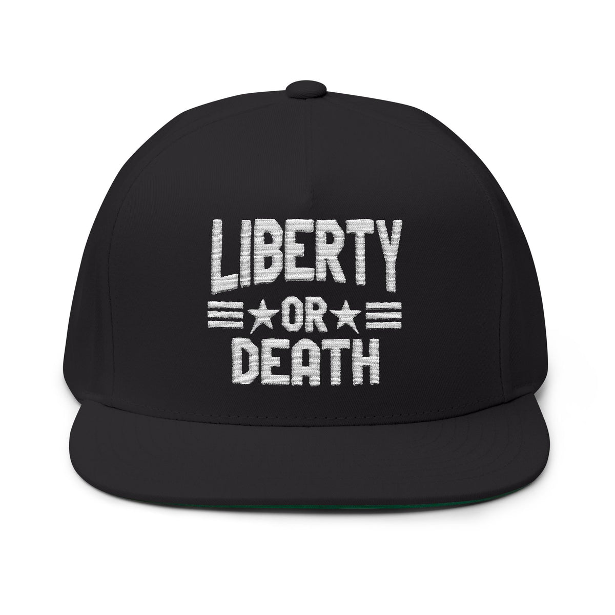 Lions Not Sheep "Liberty or Death" Flat Bill Hat - Dark Version Old