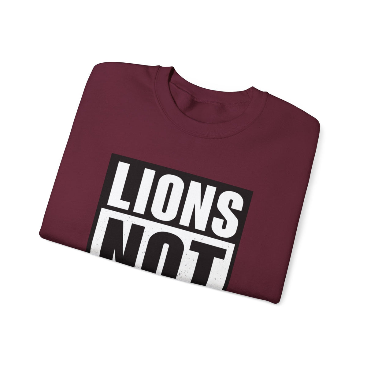 Lions Not Sheep "Straight Outta" Unisex Crewneck Sweatshirt