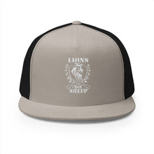 Lions Not Sheep "Rifle" 5 Panel Trucker Hat - Dark Version Old
