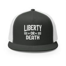 Lions Not Sheep "Liberty or Death" 5 Panel Trucker Hat - Dark Version Old