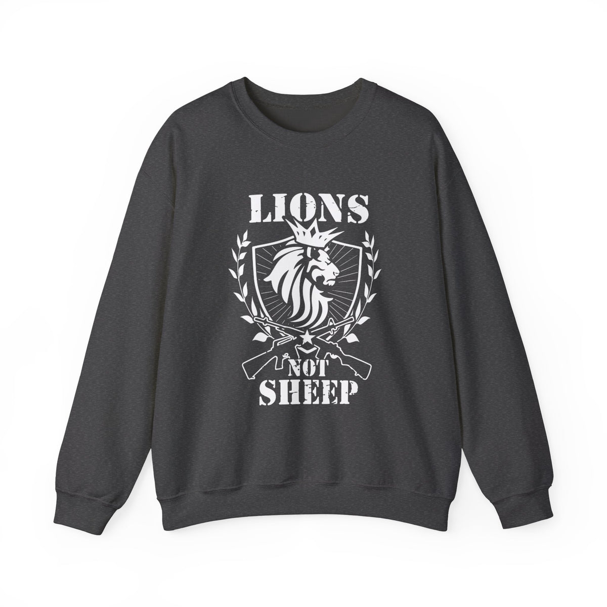 Lions Not Sheep "Rifle" Unisex Crewneck Sweatshirt
