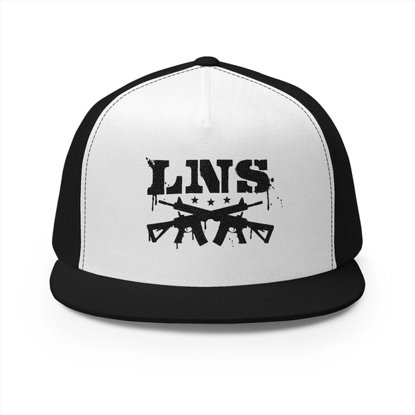 Lions Not Sheep "AR-15" 5 Panel Trucker Hat - Light Version Old