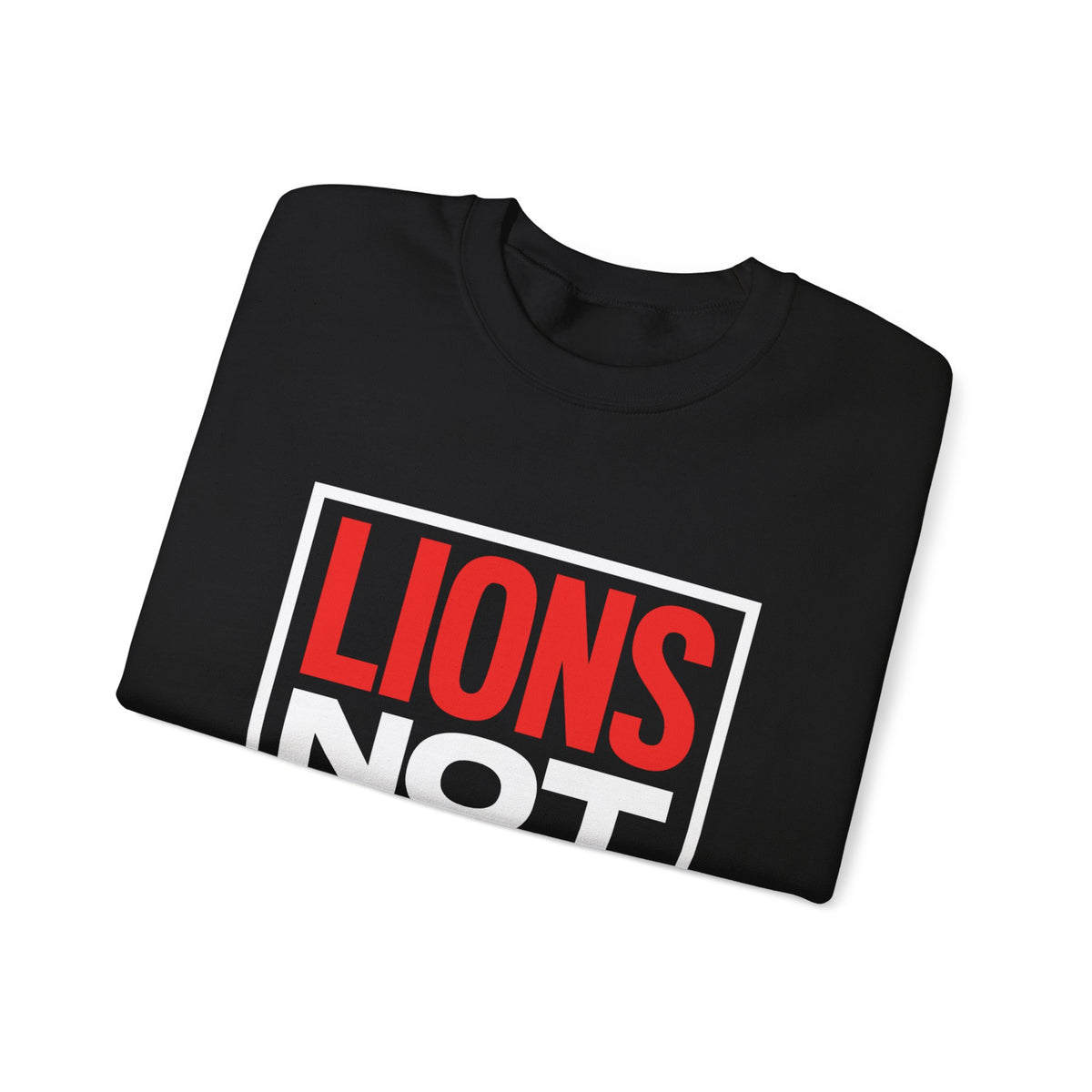 Lions Not Sheep "Street" Unisex Crewneck Sweatshirt