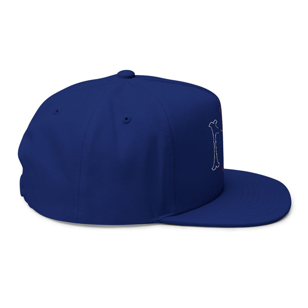 Lions Not Sheep "Yankee" Flat Bill Hat - Dark Version Old