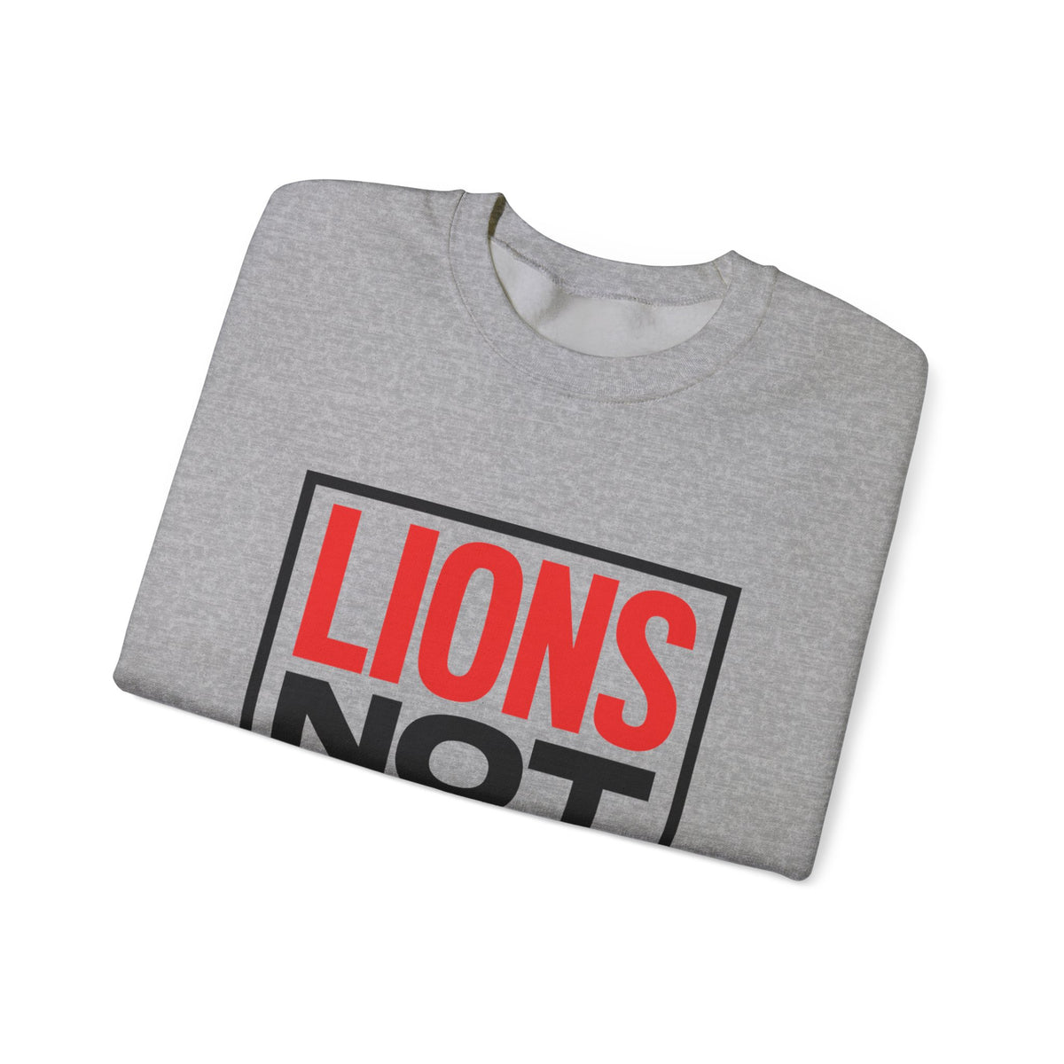 Lions Not Sheep "Street" Unisex Crewneck Sweatshirt