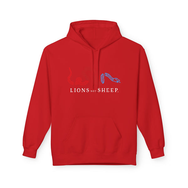 Lions Not Sheep "Join or Die" Softstyle Fleece Hoodie
