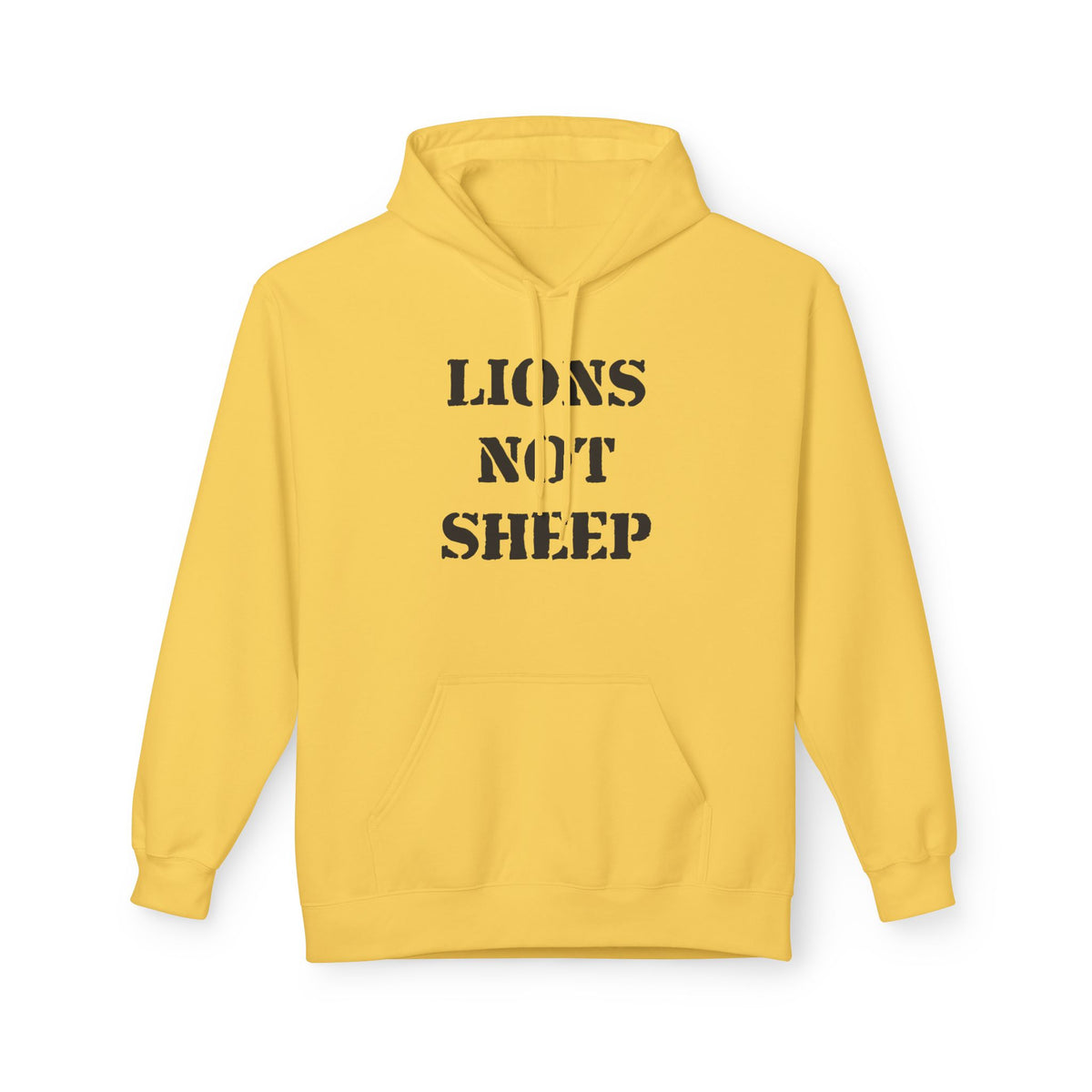 Lions Not Sheep "OG" Softstyle Fleece Hoodie