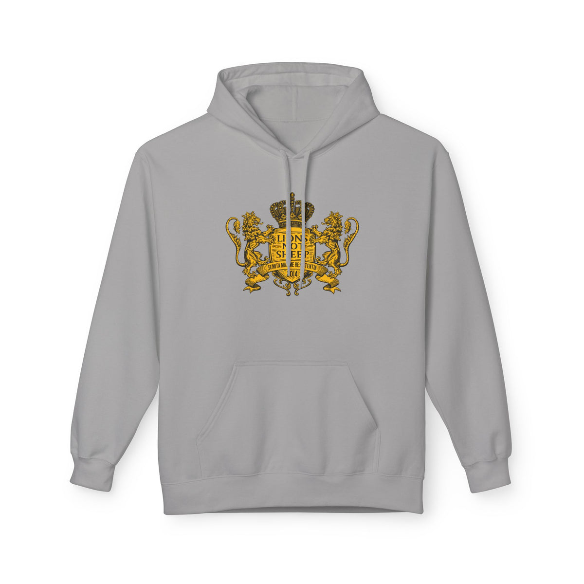 Lions Not Sheep "Coat of Arms" Softstyle Fleece Hoodie