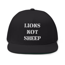 Lions Not Sheep "OG" Flat Bill Hat - Dark Version Old