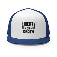 Lions Not Sheep "Liberty or Death" 5 Panel Trucker Hat - Light Version Old