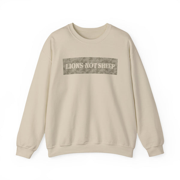 Lions Not Sheep "Gunner" Unisex Crewneck Sweatshirt